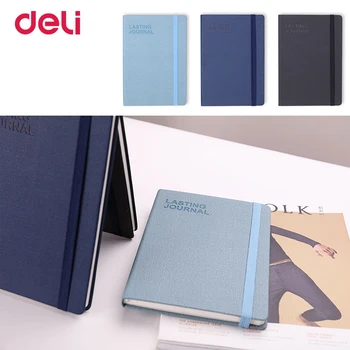 Deli classic 2 size 3 color canvas hardcover business notebook quality school office supply diary journal planner organizer gift
Deli classic 2 size 3 color canvas hardcover business notebook quality school office supply diary journal planner organizer gift