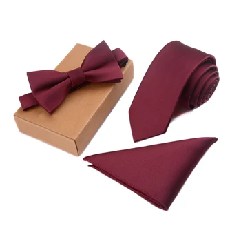 Gusleson Slim Tie Set Men Bow Tie And Pocket Square Bowtie Necktie Cravate Handkerchief Papillon Man Corbatas Hombre Pajarita
Gusleson Slim Tie Set Men Bow Tie And Pocket Square Bowtie Necktie Cravate Handkerchief Papillon Man Corbatas Hombre Pajarita