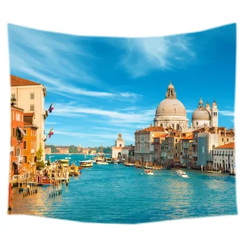 Venice Scenery Pattern Tapestry Decorative Wall Hanging Carpet Bedding Outlet Door Curtain Textiles
Venice Scenery Pattern Tapestry Decorative Wall Hanging Carpet Bedding Outlet Door Curtain Textiles