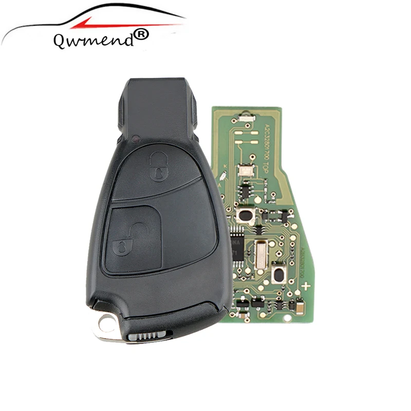 QWMEND 433Mhz 2 Buttons Remote Key Fob For Mercedes Benz B C E ML S CLK CL Complte Control circuit Board
QWMEND 433Mhz 2 Buttons Remote Key Fob For Mercedes Benz B C E ML S CLK CL Complte Control circuit Board