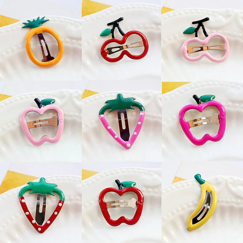 2 Pcs/ Lot Design Baby Cute Colourful Fruits Hairpins Girls Hair Accessories Children Hair Grips Kids Baby Hair Clips Headwear
2 Pcs/ Lot Design Baby Cute Colourful Fruits Hairpins Girls Hair Accessories Children Hair Grips Kids Baby Hair Clips Headwear