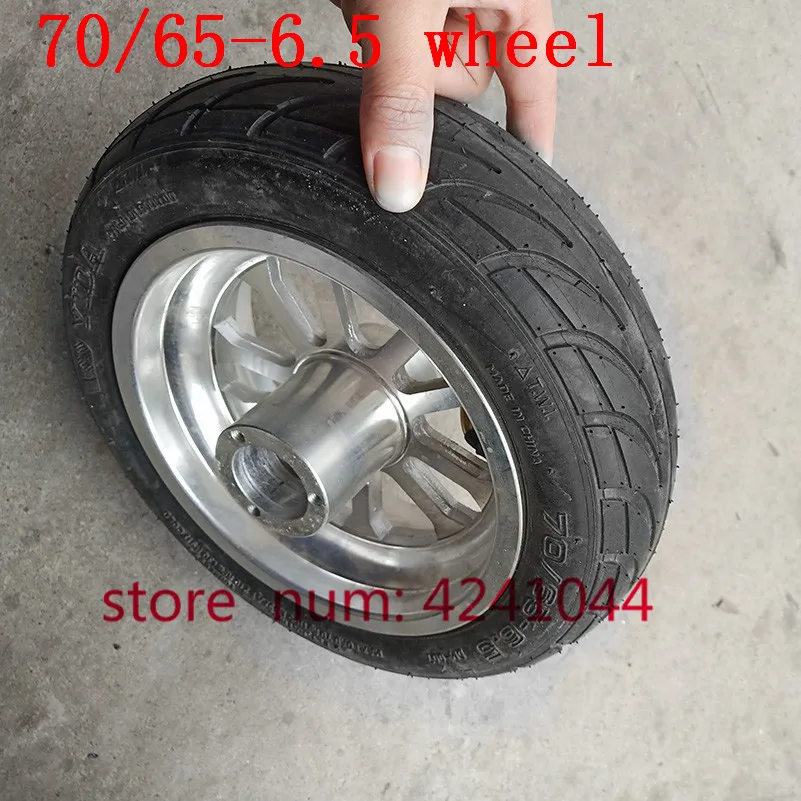 70/65-6.5 10x3.0-6.5 Tubeless tire Vacuum Tyre with 6.5" alloy rim fits Electric Scooter front wheel 10 inch Inflatable wheels
70/65-6.5 10x3.0-6.5 Tubeless tire Vacuum Tyre with 6.5" alloy rim fits Electric Scooter front wheel 10 inch Inflatable wheels