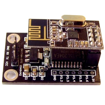 STC15L204 + NRF24L01 Wireless Serial Port Module Wireless Transparent Transmission Module Wireless Development Board
STC15L204 + NRF24L01 Wireless Serial Port Module Wireless Transparent Transmission Module Wireless Development Board