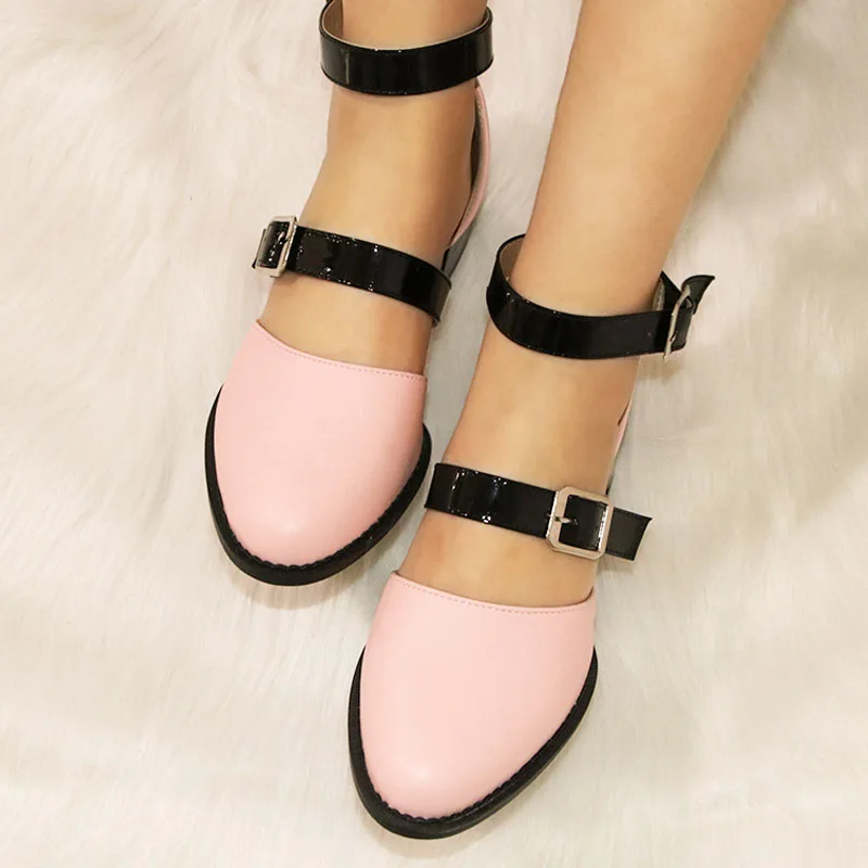 Woman shoes summer pu leather mid heels sandals ladies british style buckle strap casual pumps big size zapatos de mujer
Woman shoes summer pu leather mid heels sandals ladies british style buckle strap casual pumps big size zapatos de mujer