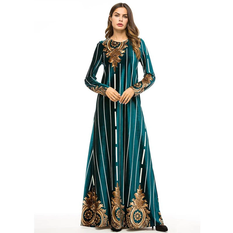Dubai Women Velvet Abaya Long Muslim Dress Green Maxi Dresses Plus Size Clothing Kaftan Turkish Islamic Lady Gray Long Robe
Dubai Women Velvet Abaya Long Muslim Dress Green Maxi Dresses Plus Size Clothing Kaftan Turkish Islamic Lady Gray Long Robe