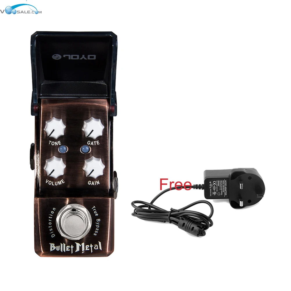 JOYO JF-321 Bullet Metal Effects Guitar Pedal Mini Size Pedals with True Bypass Guitar Accessories and Guitar Cable Connector
JOYO JF-321 Bullet Metal Effects Guitar Pedal Mini Size Pedals with True Bypass Guitar Accessories and Guitar Cable Connector