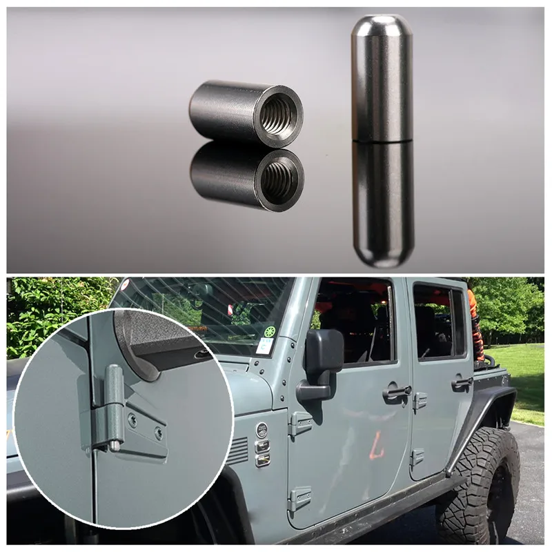 For 1997 to 2018 Jeep Wranglers JK JL TJ Door Pin Guides & Hinge Liners Prevent Hinge Scratches During Door Removal 1 Pair
For 1997 to 2018 Jeep Wranglers JK JL TJ Door Pin Guides & Hinge Liners Prevent Hinge Scratches During Door Removal 1 Pair