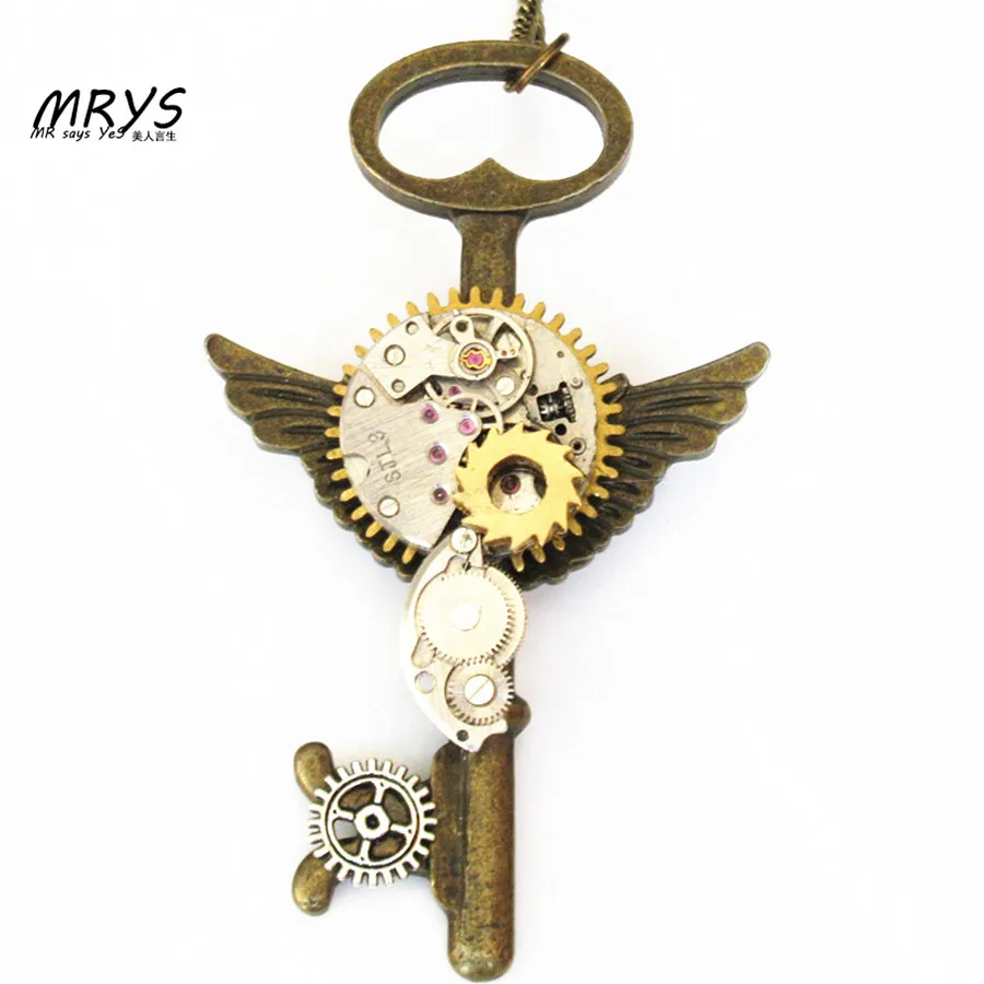 steampunk gothic punk rock key watch clock parts metal gear collar brooch pins pendant chain women men vintage handmade jewelry
steampunk gothic punk rock key watch clock parts metal gear collar brooch pins pendant chain women men vintage handmade jewelry