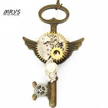 steampunk gothic punk rock key watch clock parts metal gear collar brooch pins pendant chain women men vintage handmade jewelry
steampunk gothic punk rock key watch clock parts metal gear collar brooch pins pendant chain women men vintage handmade jewelry