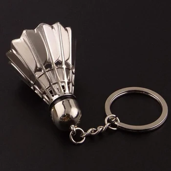 3D Badminton Pendant Keyring Shuttlecock Keychain Key Ring key Chain Ring Holder Keyfob
3D Badminton Pendant Keyring Shuttlecock Keychain Key Ring key Chain Ring Holder Keyfob