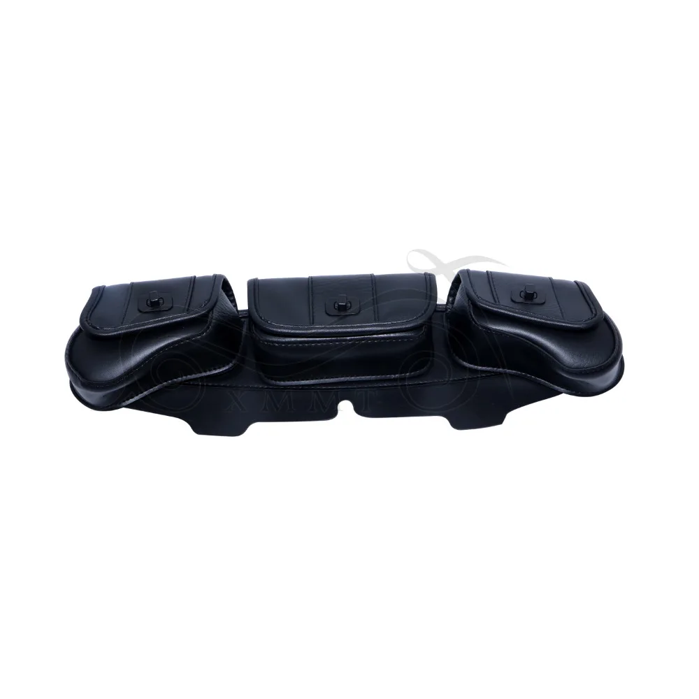 Black Motorcycle Windshield Bag Saddle 3 Pouch Pocket Fairing For Harley Touring 1996 - 2013 2010 2011 2012
Black Motorcycle Windshield Bag Saddle 3 Pouch Pocket Fairing For Harley Touring 1996 - 2013 2010 2011 2012