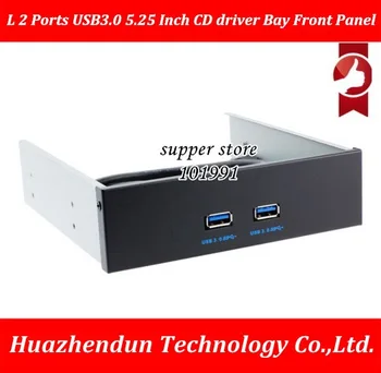 L 2 Ports USB3.0 5.25 Inch Optical drive position Front Panel With Power Adapter USB 3.0 Hub Spilitter 2Ports usb3.0
L 2 Ports USB3.0 5.25 Inch Optical drive position Front Panel With Power Adapter USB 3.0 Hub Spilitter 2Ports usb3.0