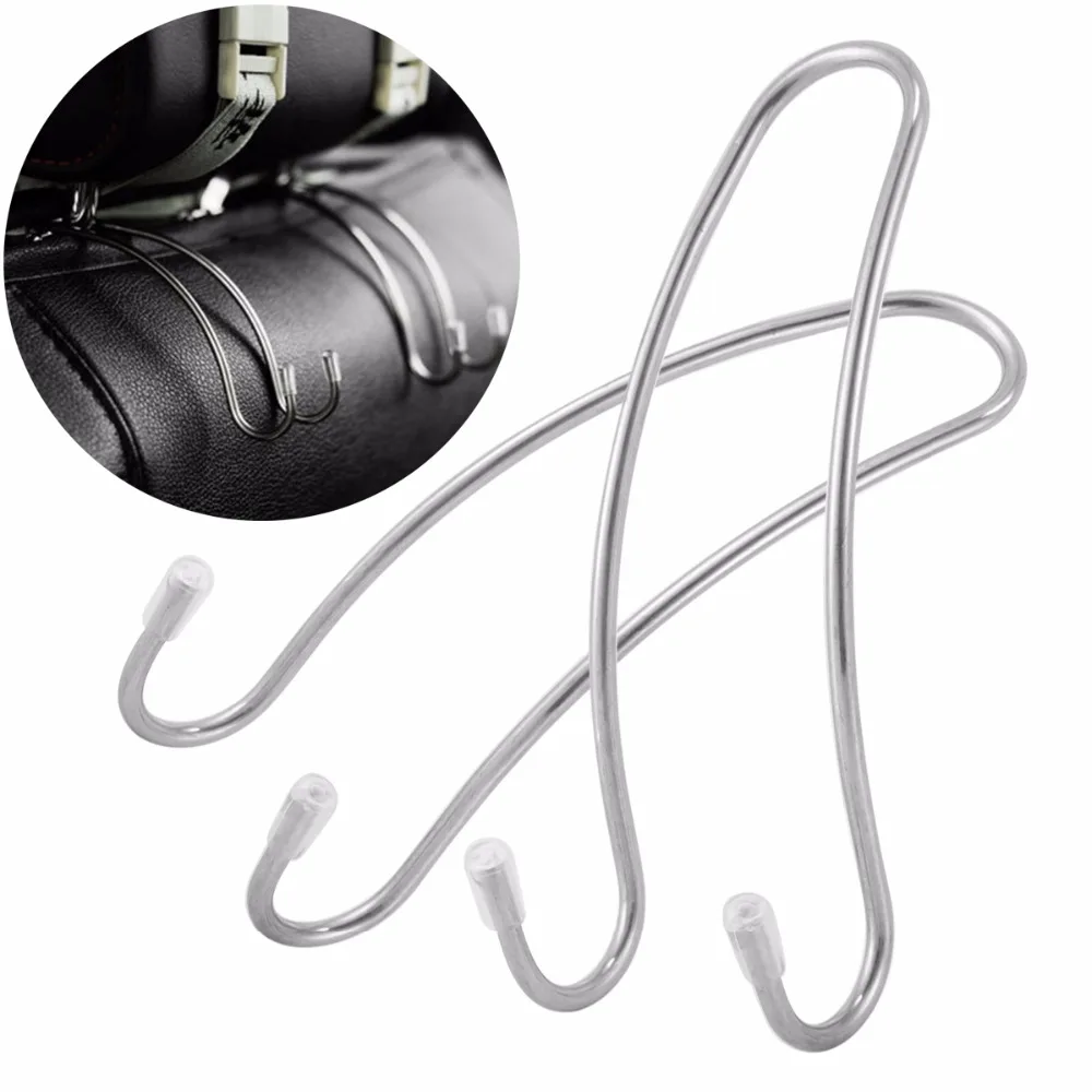 Nosii 1pc Car Back Seat Double Hook Auto Headrest Hanger Clothes Purse Bag Organizer Holder Hanging Travel
Nosii 1pc Car Back Seat Double Hook Auto Headrest Hanger Clothes Purse Bag Organizer Holder Hanging Travel