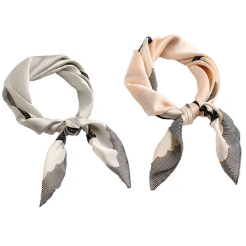 70*70cm Fashion Summer Women Small Print Imitation Silk Scarf Hair Tie Band Handle Bag Decor Retro Head Neck Silk Satin Scarf
70*70cm Fashion Summer Women Small Print Imitation Silk Scarf Hair Tie Band Handle Bag Decor Retro Head Neck Silk Satin Scarf
