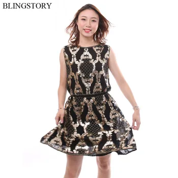 BLINGSTORY Elegant Ladies Embroidery Flower Cut Out Evening Birthday Party Bead Sequin Club Dress
BLINGSTORY Elegant Ladies Embroidery Flower Cut Out Evening Birthday Party Bead Sequin Club Dress