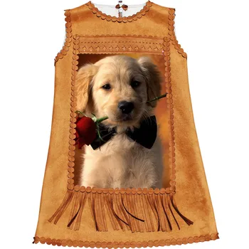2019 baby Kids Dresses fashion Girls Dresses Children Clothing Rose dog print party Autumn & winter faux fur Toddler dresses
2019 baby Kids Dresses fashion Girls Dresses Children Clothing Rose dog print party Autumn & winter faux fur Toddler dresses