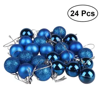 24pcs Christmas Blue Ball Ornaments Tree Decorations for Holiday Wedding Party Decoration
24pcs Christmas Blue Ball Ornaments Tree Decorations for Holiday Wedding Party Decoration