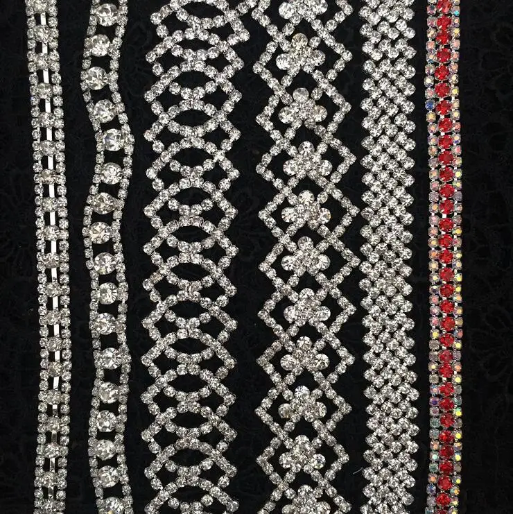 10cm/lot Beautiful Rhinestone Bridal Trim Rhinestone Chain for Garment DIY Wedding Dress, Shoes, Browband
10cm/lot Beautiful Rhinestone Bridal Trim Rhinestone Chain for Garment DIY Wedding Dress, Shoes, Browband