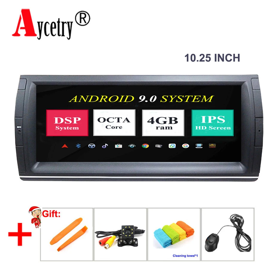 DSP IPS 10.25'' 8 core 4G RAM 64G Android 9.0 Car Multimedia player dvd GPS autoradio for BMW E39 E53 X5 car radio stereo obd2
DSP IPS 10.25'' 8 core 4G RAM 64G Android 9.0 Car Multimedia player dvd GPS autoradio for BMW E39 E53 X5 car radio stereo obd2