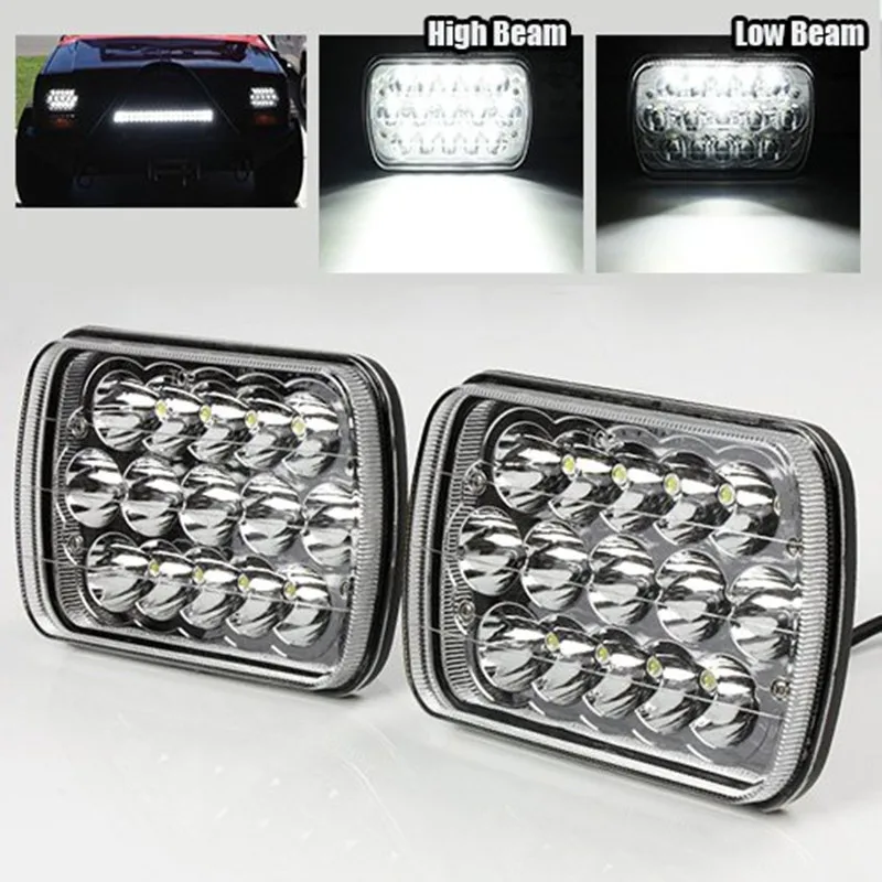 2pcs LED Headlight 5X7" Replacement Lamp FOR 1986-1995 Jeep Wrangler 1987-2001 Chrerokee
2pcs LED Headlight 5X7" Replacement Lamp FOR 1986-1995 Jeep Wrangler 1987-2001 Chrerokee