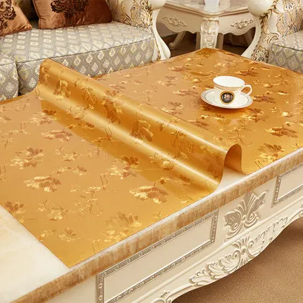 2019 Golden Family Table Cloth Dining Table Cover Home Decoration Pvc table cloth thickness 1mm soft glass oilproof tablecloth
2019 Golden Family Table Cloth Dining Table Cover Home Decoration Pvc table cloth thickness 1mm soft glass oilproof tablecloth