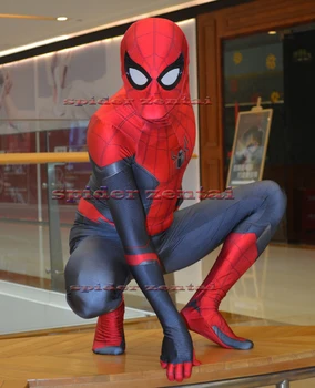 SpiderMan Far From Home Costume Halloween Spiderman Superhero Cosplay costume Bodysuit Spandex Zentai Suit for Adult/ Kids
SpiderMan Far From Home Costume Halloween Spiderman Superhero Cosplay costume Bodysuit Spandex Zentai Suit for Adult/ Kids
