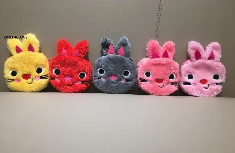 Sweet Candy Colors - Small 10CM Fluffy Rabbits Plush Kid's Coin Purse , Coin Wallet Pouch Case , Key chain Coin Pouch BAG
Sweet Candy Colors - Small 10CM Fluffy Rabbits Plush Kid's Coin Purse , Coin Wallet Pouch Case , Key chain Coin Pouch BAG
