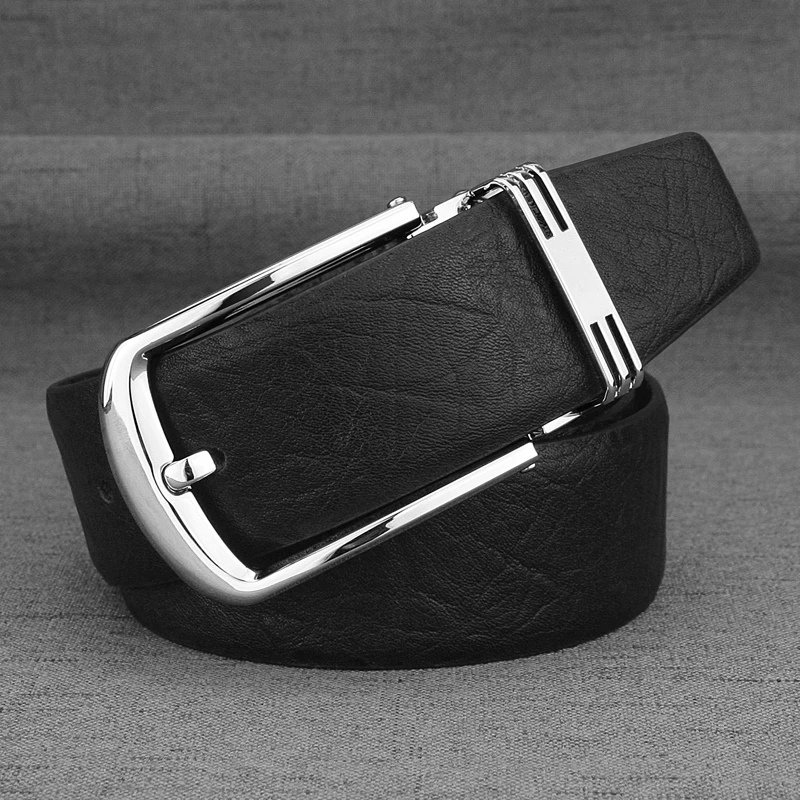 New high quality pin buckle Solid genuine leather belt men luxury brand Formal designer full grain leather cintos masculinos
New high quality pin buckle Solid genuine leather belt men luxury brand Formal designer full grain leather cintos masculinos
