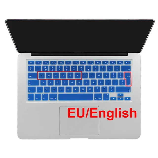 Euro Layout English Letters Alphabet Keyboard Stickers for Macbook Pro 13" 15" 17"Air 13 Pro Retina 13 Silicone keyboard Cover
Euro Layout English Letters Alphabet Keyboard Stickers for Macbook Pro 13" 15" 17"Air 13 Pro Retina 13 Silicone keyboard Cover