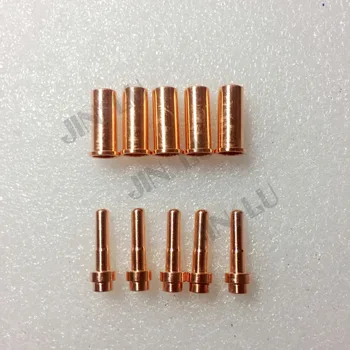 CB50 LT50 LTM50 CP50 Plasma Cutting Torch Consumables 10PCS Extended Tips 1.0mm C1370 & 10PCS Extended Electrode C1518
CB50 LT50 LTM50 CP50 Plasma Cutting Torch Consumables 10PCS Extended Tips 1.0mm C1370 & 10PCS Extended Electrode C1518
