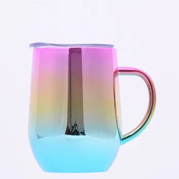 UV 12oz Beer Wine Swig Tumbler Mug Egg Cafe Coffee Cup Garrafa Termos Termo Water Bottle Garrafa Termica With handle Colorful
UV 12oz Beer Wine Swig Tumbler Mug Egg Cafe Coffee Cup Garrafa Termos Termo Water Bottle Garrafa Termica With handle Colorful