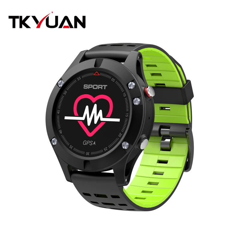 TKYUAN F5 GPS Smart Watch Heart Rate Monitor Multi-Sport Altimeter Bluetooth Fitness Tracker Wearable for iOS Android Phone
TKYUAN F5 GPS Smart Watch Heart Rate Monitor Multi-Sport Altimeter Bluetooth Fitness Tracker Wearable for iOS Android Phone