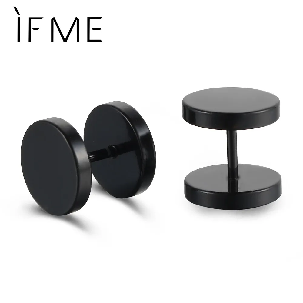IF ME 2017 Fashion Screws Steampunk Black Stainless Steel Stud Earrings Man Jewelry Cool Push-back Earring Pendientes Hombre
IF ME 2017 Fashion Screws Steampunk Black Stainless Steel Stud Earrings Man Jewelry Cool Push-back Earring Pendientes Hombre