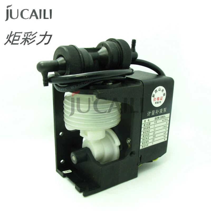 Jucaili good price inkjet printer Myjet ink pump 24V for Xaar 128 printer liquid pump
Jucaili good price inkjet printer Myjet ink pump 24V for Xaar 128 printer liquid pump