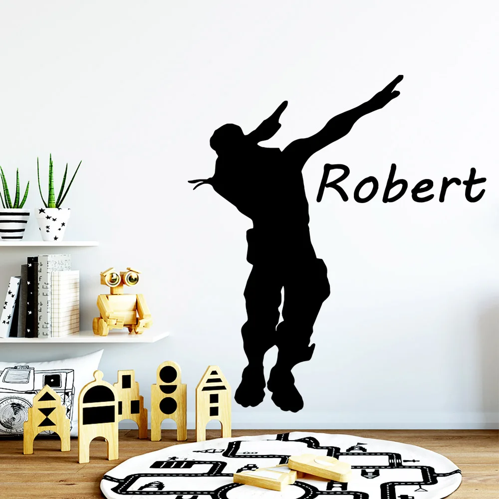 Removable battle Royale custom name gamer Self Adhesive Vinyl Wallpaper For Living Room Bedroom Waterproof Wall Art Decal
Removable battle Royale custom name gamer Self Adhesive Vinyl Wallpaper For Living Room Bedroom Waterproof Wall Art Decal