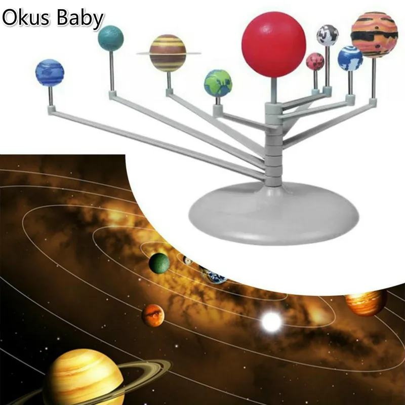2018 Nine Planets in Solar System Planetarium Painting Arts and Science Teaching Children's Educational Diy Toys
2018 Nine Planets in Solar System Planetarium Painting Arts and Science Teaching Children's Educational Diy Toys