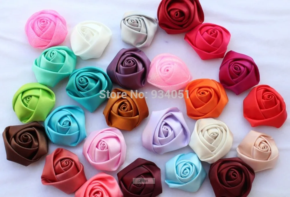 set of 200pcs 20-25mm Satin Ribbon handmade Fabric Rosette Rose Flowers assorted colors wholesale
set of 200pcs 20-25mm Satin Ribbon handmade Fabric Rosette Rose Flowers assorted colors wholesale