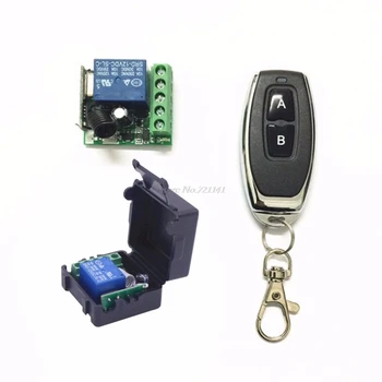 DC 12V 1CH Relay Receiver Module RF Transmitter 433Mhz Wireless Remote Control Switch Dropship
DC 12V 1CH Relay Receiver Module RF Transmitter 433Mhz Wireless Remote Control Switch Dropship