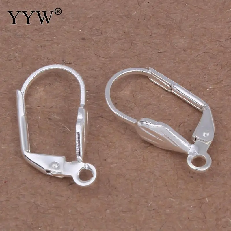 30pcs/Bag 11x18x4mm New Fashion Jewellery Components Handmade Beadings Findings Earring Hooks Lever Back Wires Fittings | Украшения и
