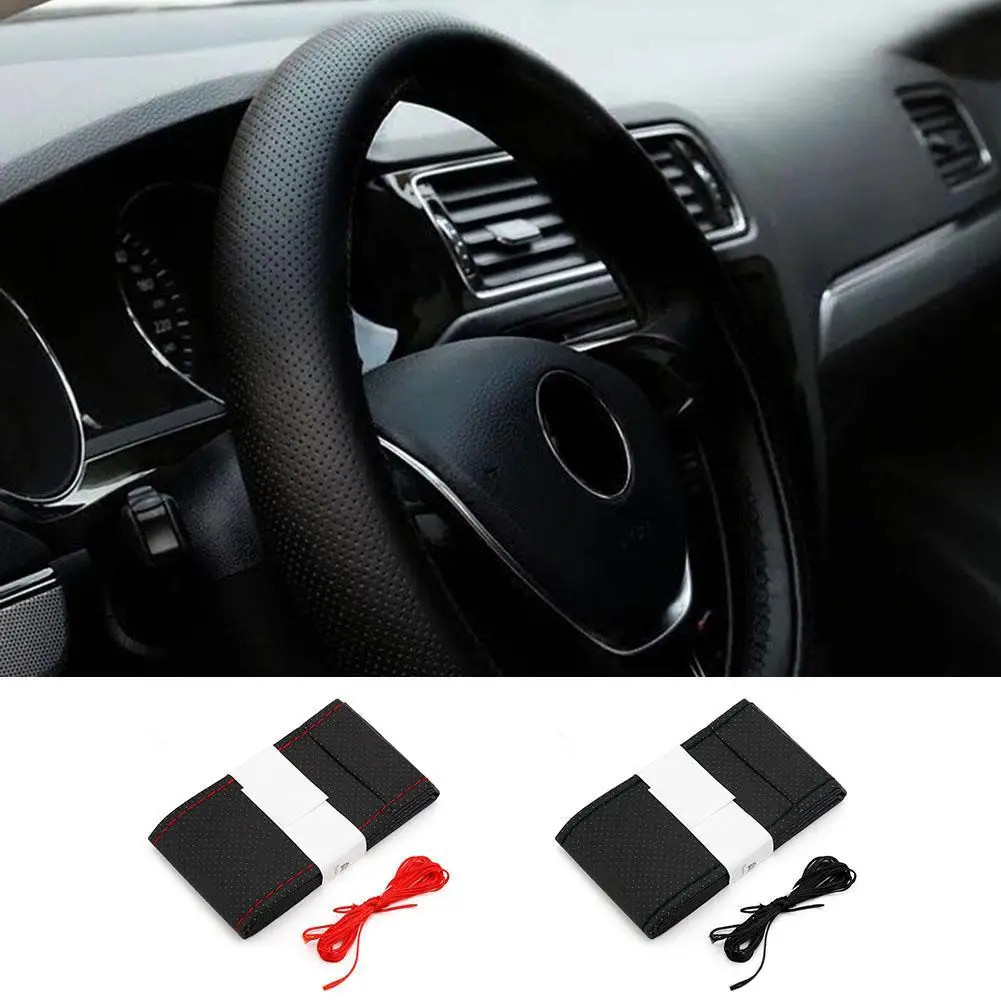 Origin Multi-Colors Soft PU Leather Car Auto Steering Wheel Cover With Needles and Thread Skid-Proof DIY Texture Car-styling Hot
Origin Multi-Colors Soft PU Leather Car Auto Steering Wheel Cover With Needles and Thread Skid-Proof DIY Texture Car-styling Hot