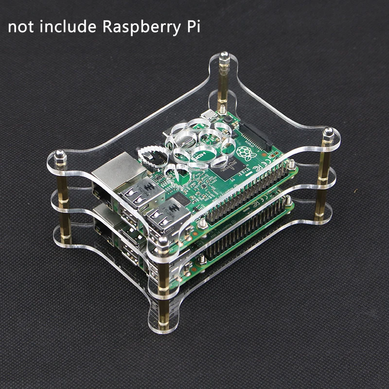 For Raspberry Pi 3 Acrylic Case 1 / 2 Layers Transparent Clear Box Shell Enclosure for Raspberry Pi 4 Model B 3B Plus 2B
For Raspberry Pi 3 Acrylic Case 1 / 2 Layers Transparent Clear Box Shell Enclosure for Raspberry Pi 4 Model B 3B Plus 2B