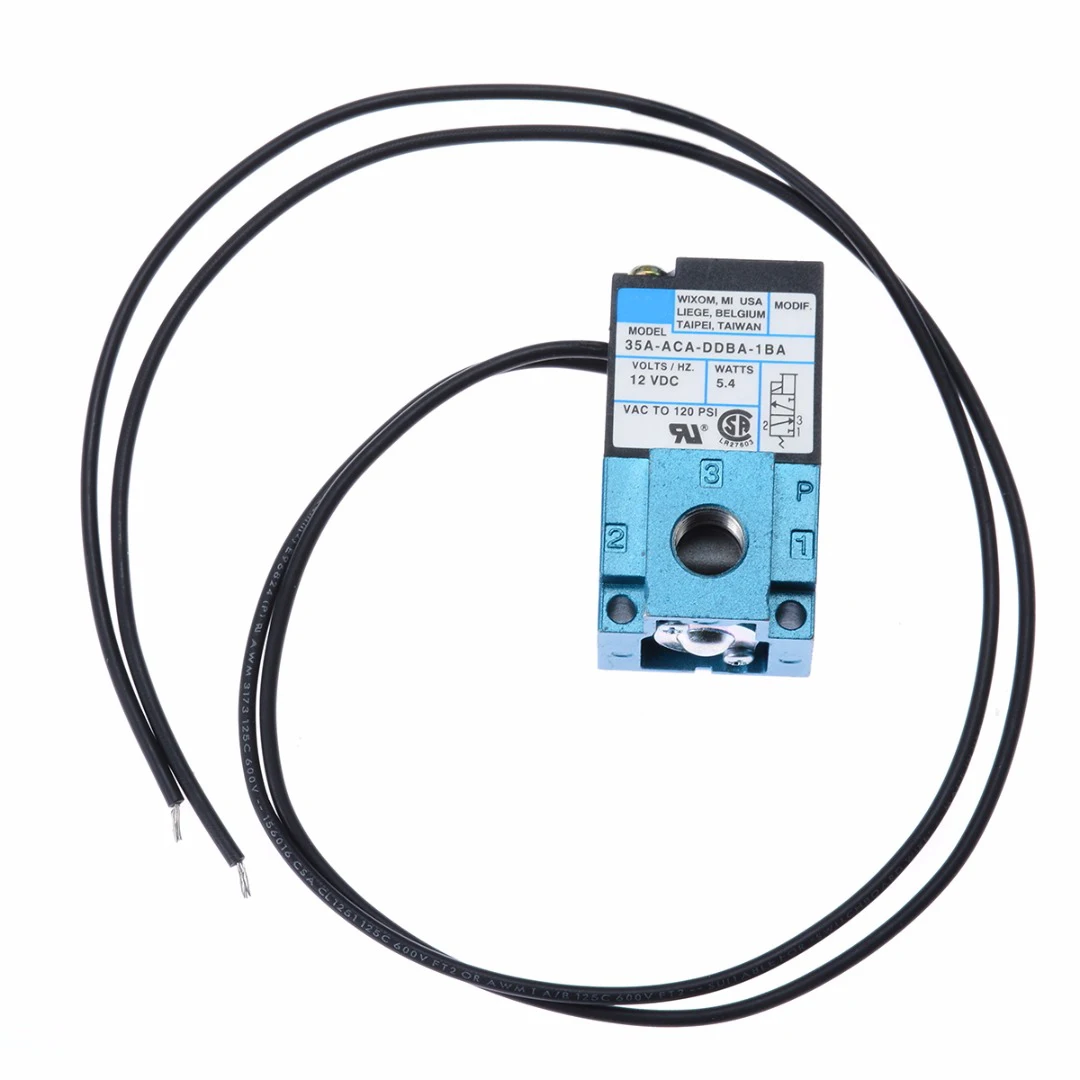 Mayitr 3 Port Solenoid Valve DC12V Electronic Boost Control Solenoid Valve 35A-ACA-DDBA-1BA 5.4W Power Tools Accessory
Mayitr 3 Port Solenoid Valve DC12V Electronic Boost Control Solenoid Valve 35A-ACA-DDBA-1BA 5.4W Power Tools Accessory