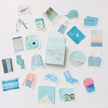 46pcs /Box Blue Style Girl Simple Life Adhesive DIY Sticker Stick Label Notebook Album Diary Decor
46pcs /Box Blue Style Girl Simple Life Adhesive DIY Sticker Stick Label Notebook Album Diary Decor