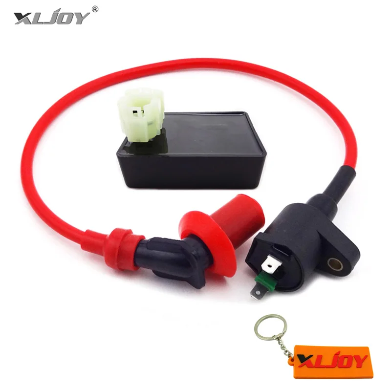 XLJOY Performance 6 Pin DC CDI Racing Ignition Coil For Kymco SYM Vento Scooter GY6 50cc 125cc 150cc Engine Moped Scooter
XLJOY Performance 6 Pin DC CDI Racing Ignition Coil For Kymco SYM Vento Scooter GY6 50cc 125cc 150cc Engine Moped Scooter