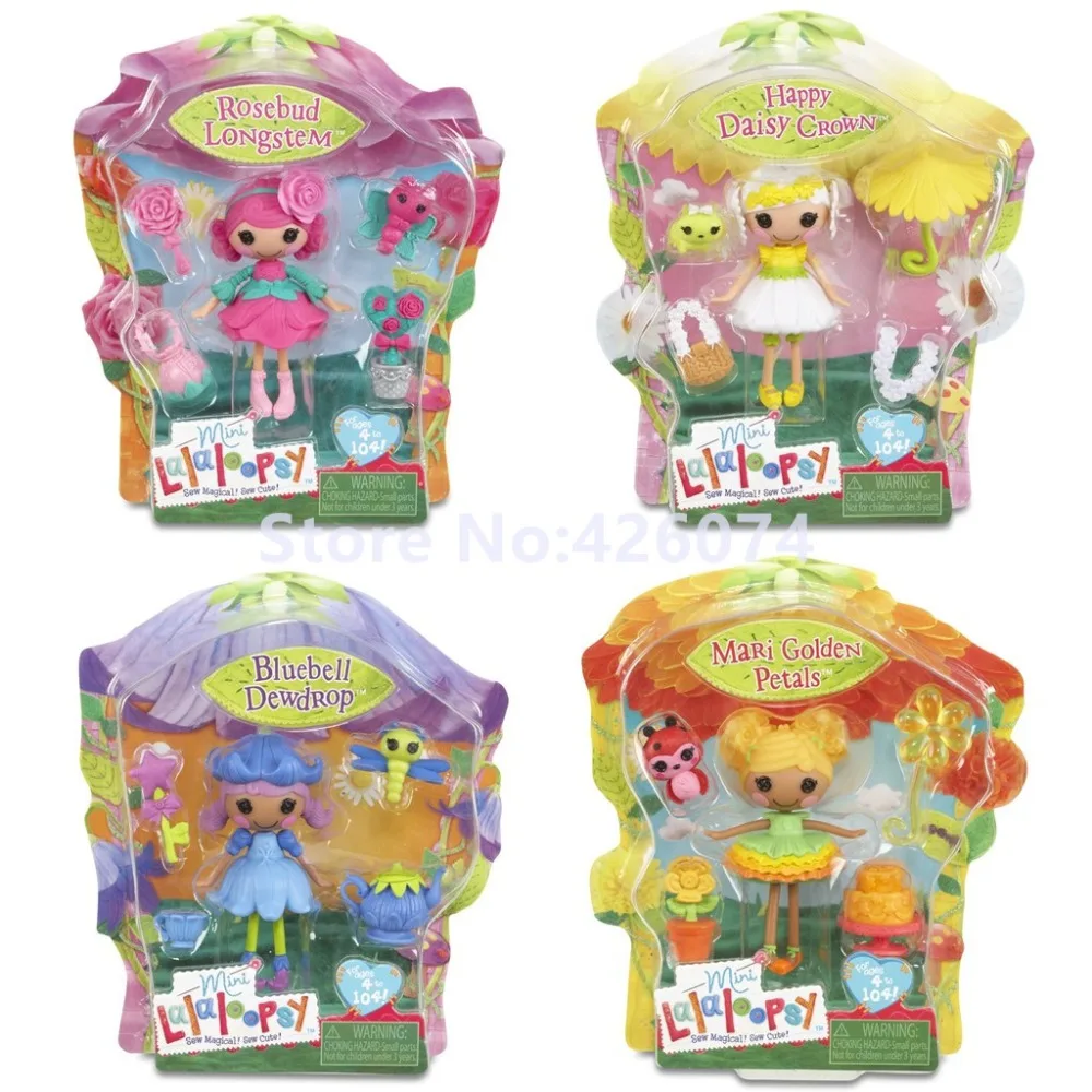 New Mini Lalaloopsy Flowers Series Figure Dolls For Girls Kids Toys Decoration Children Gifts
New Mini Lalaloopsy Flowers Series Figure Dolls For Girls Kids Toys Decoration Children Gifts