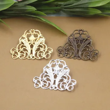 29x37mm Blank Brooch Bases Vintage Filigree Flower Brooches Pins Back Settings Safety-pin DIY Findings Multi-color Plated
29x37mm Blank Brooch Bases Vintage Filigree Flower Brooches Pins Back Settings Safety-pin DIY Findings Multi-color Plated