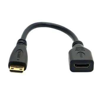 Mini HDMI C Type 1.4 Male to Mini HDMI 1.4 Female C Type Extension Cable 10cm short wire for Laptop PC HDTV
Mini HDMI C Type 1.4 Male to Mini HDMI 1.4 Female C Type Extension Cable 10cm short wire for Laptop PC HDTV