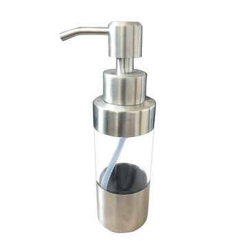 Soap Dispenser Acrylic Manual 304 Stainless Steel Bathroom Shower Pump Emulsion Dispenser Liquid Bottle
Soap Dispenser Acrylic Manual 304 Stainless Steel Bathroom Shower Pump Emulsion Dispenser Liquid Bottle