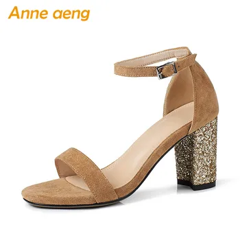 2019 New Summer Women Sandals High Bling Heel Buckle Strap Fashion Sexy Ladies Women Kid Suede Shoes Yellow Sandals Big Size
2019 New Summer Women Sandals High Bling Heel Buckle Strap Fashion Sexy Ladies Women Kid Suede Shoes Yellow Sandals Big Size