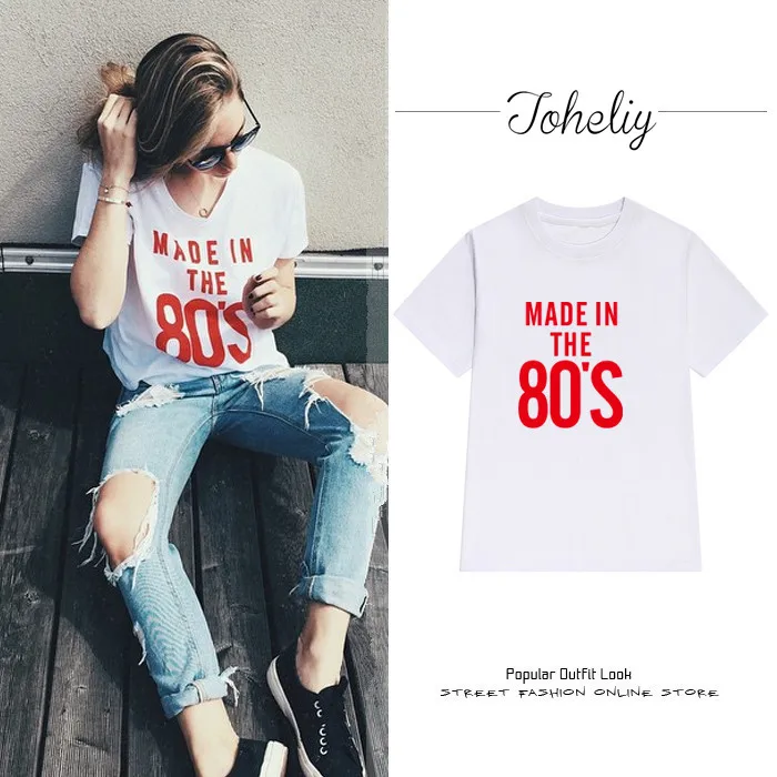 NEW Women's Bts Tops Europen and American street letters number 80's printed loose short-sleeved female t-shirts casual summer
NEW Women's Bts Tops Europen and American street letters number 80's printed loose short-sleeved female t-shirts casual summer
